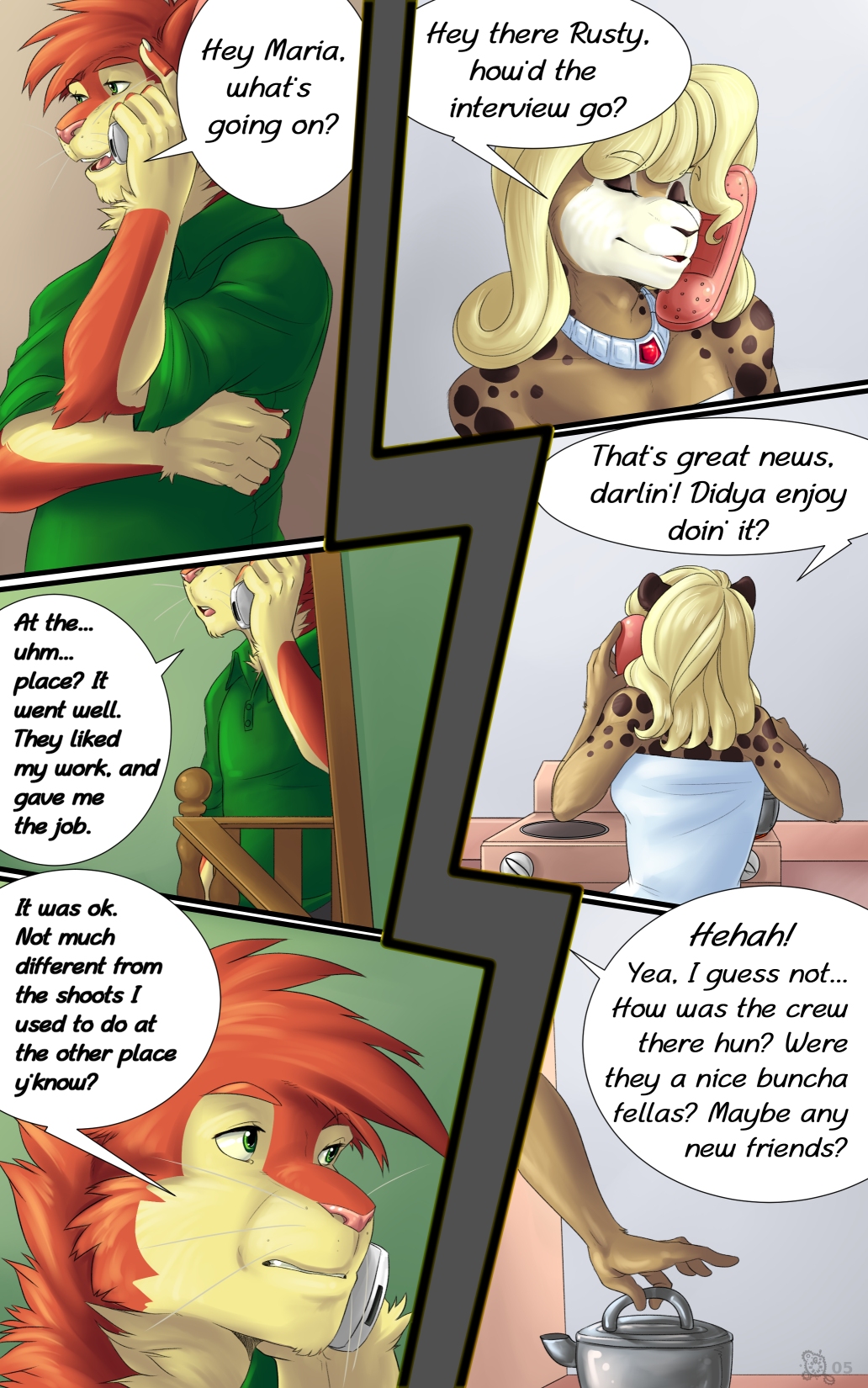 Behind The Lens Chapter 2 page 5